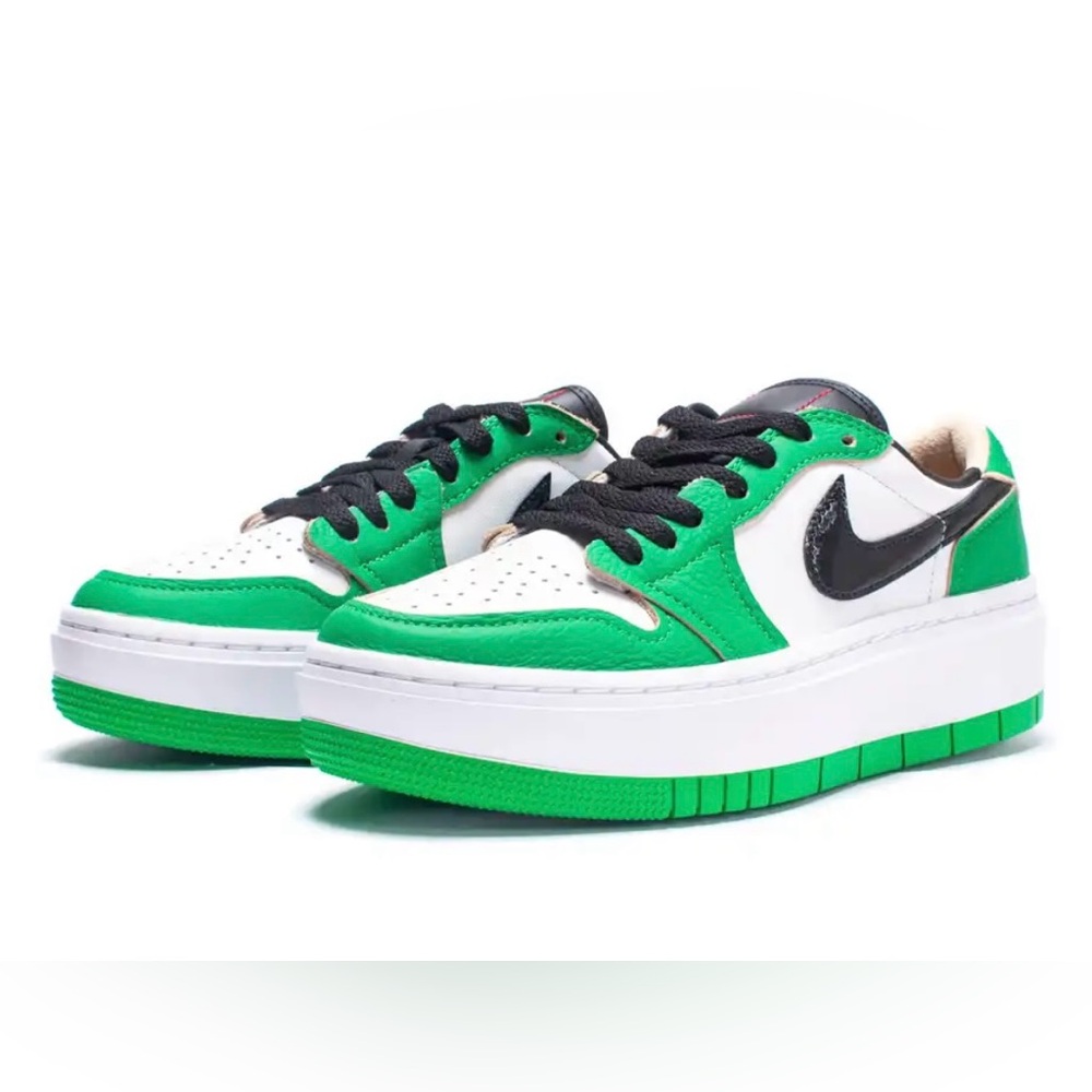 Jordon 1 Elevate Low Lucky Green